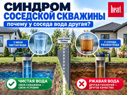 Почему вода в соседних скважинах может быть совершенно разной
